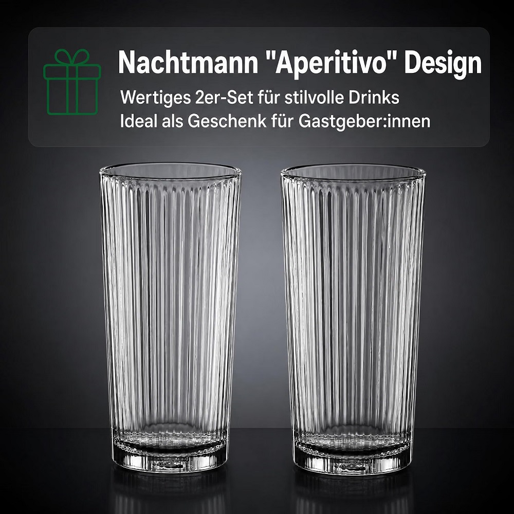 Der-Porzellan-Laden by Nachtmann Aperitivo Longdrinkglas 2er Set