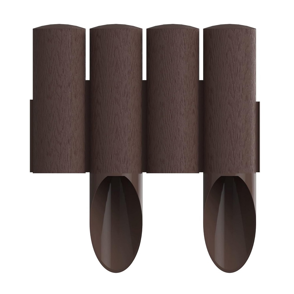 Cellfast Gartenpalisade STANDARD 2,3 m braun