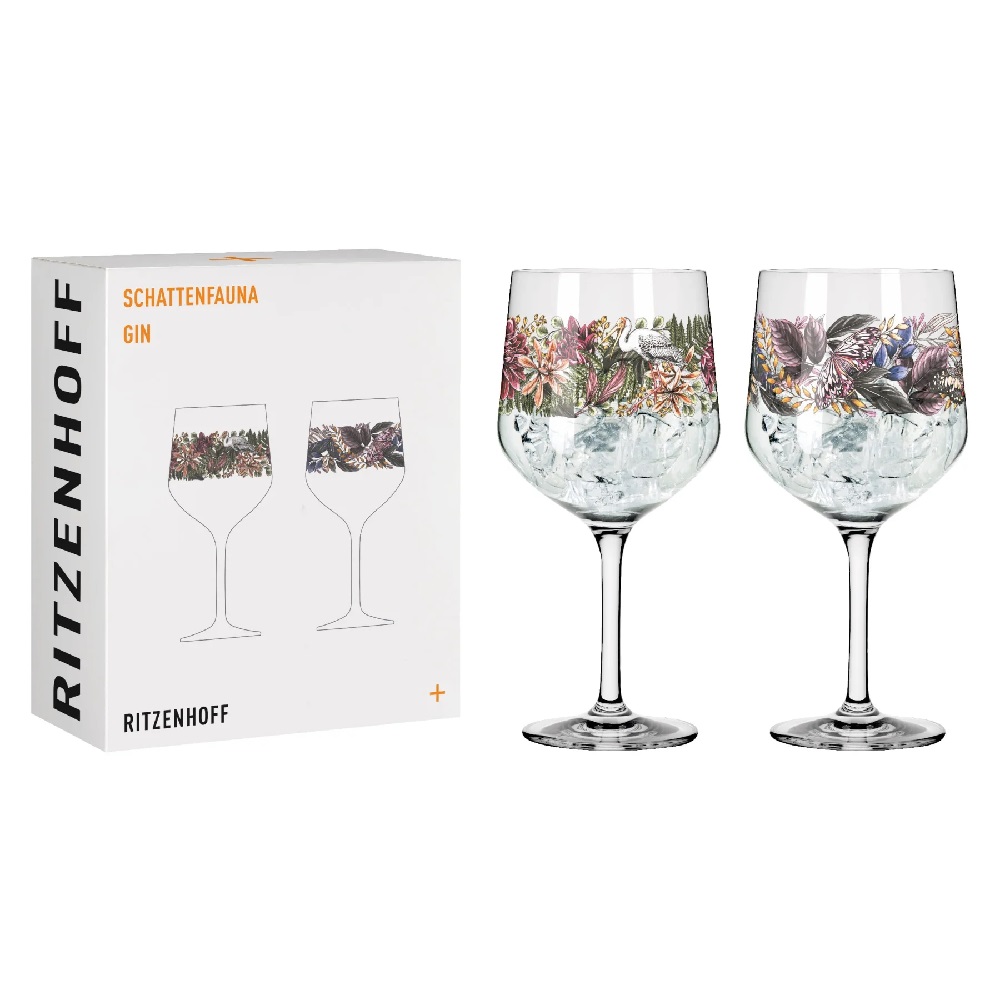 Ritzenhoff Schattenfauna Gin Kelch 2er #1 #2 M. Enterrios F21