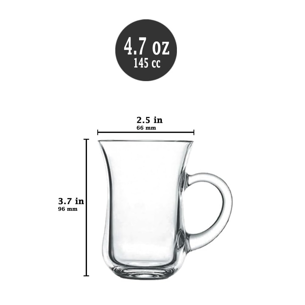 Pasabahce Keyif Teetasse 145 ml 6er Set