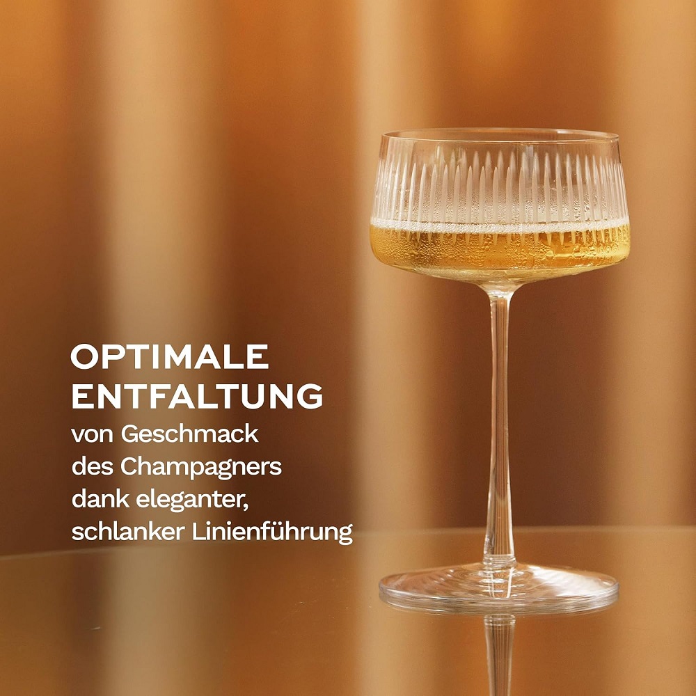 Stölzle Lausitz New York Bar Soho Champagnerschale 316 ml 6er Set