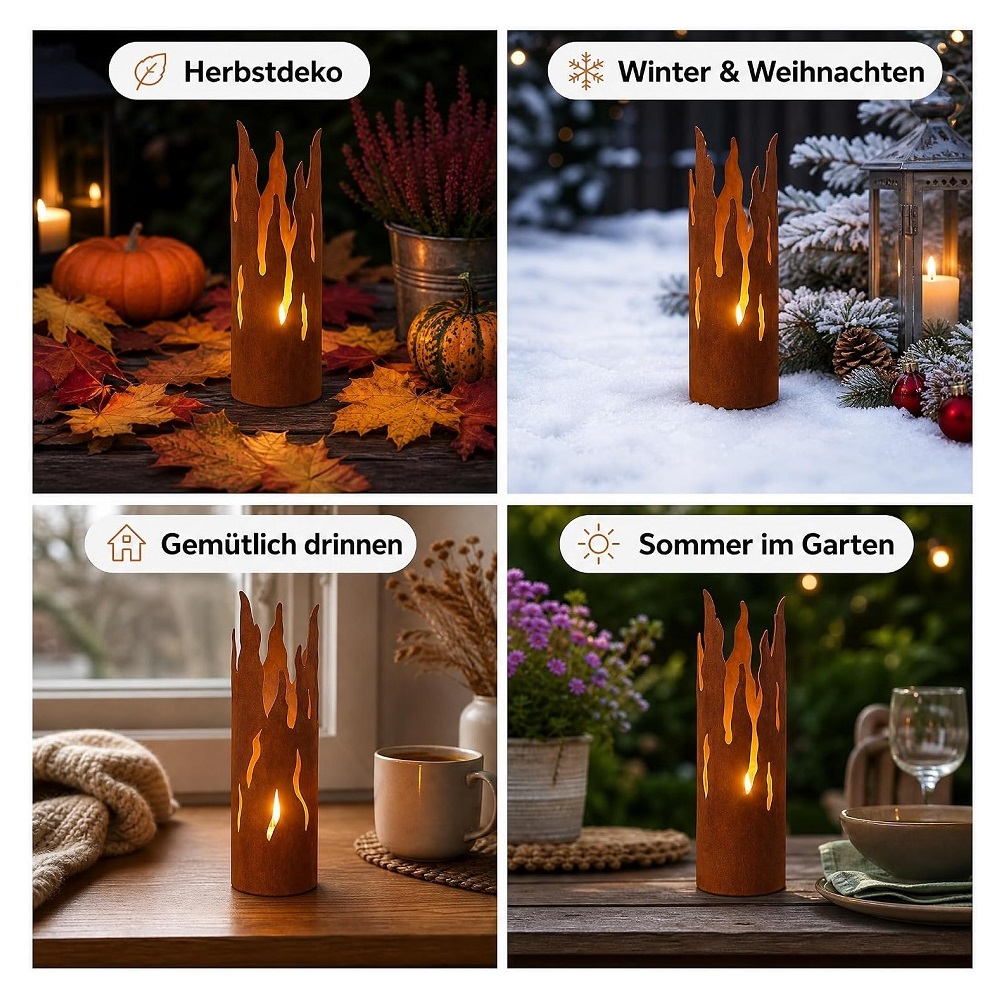 Der-Porzellan-Laden Windlicht H:30 Ø:10