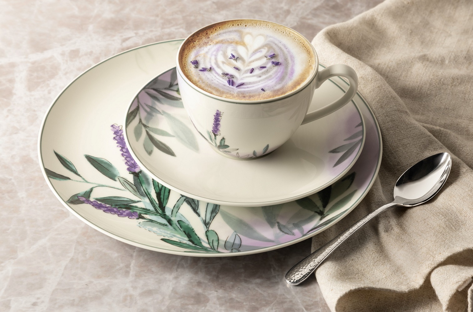 Seltmann Weiden Savona Fine Diamond Provence Kaffeeservice 18-teilig