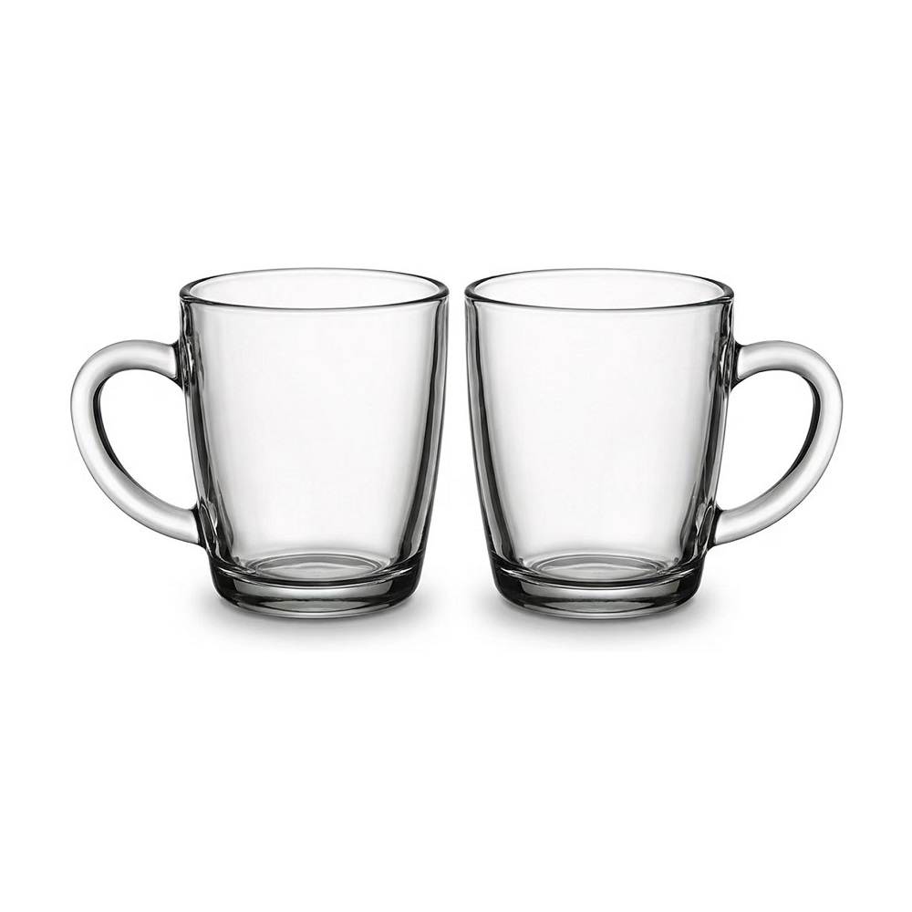 Der-Porzellan-Laden by Pasabahce Basic Henkeltasse 350 ml 2er Set