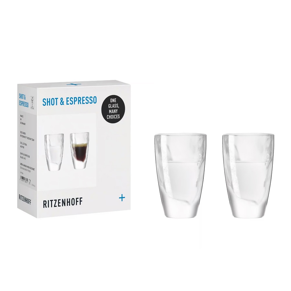 Ritzenhoff Alpino Espresso Glas 2er-Set #2 H25