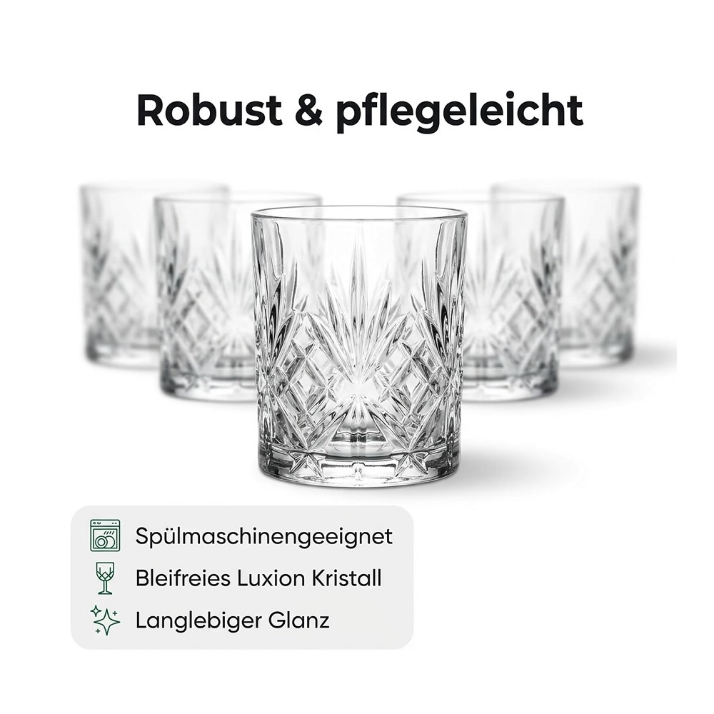 Der-Porzellan-Laden by RCR Melodia DOF Tumbler 340 ml 6er Set