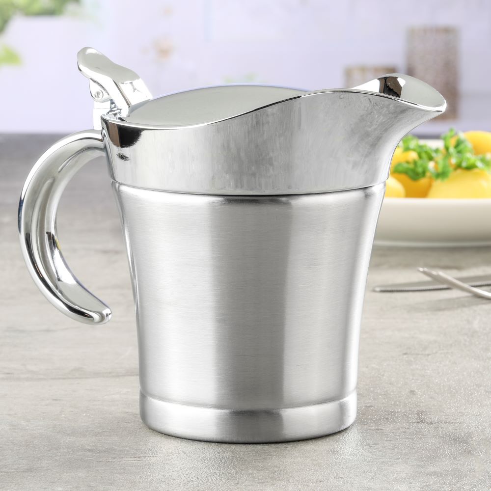 Haushalt International Thermo-Sauciere mit praktischer Einhand-Automatik