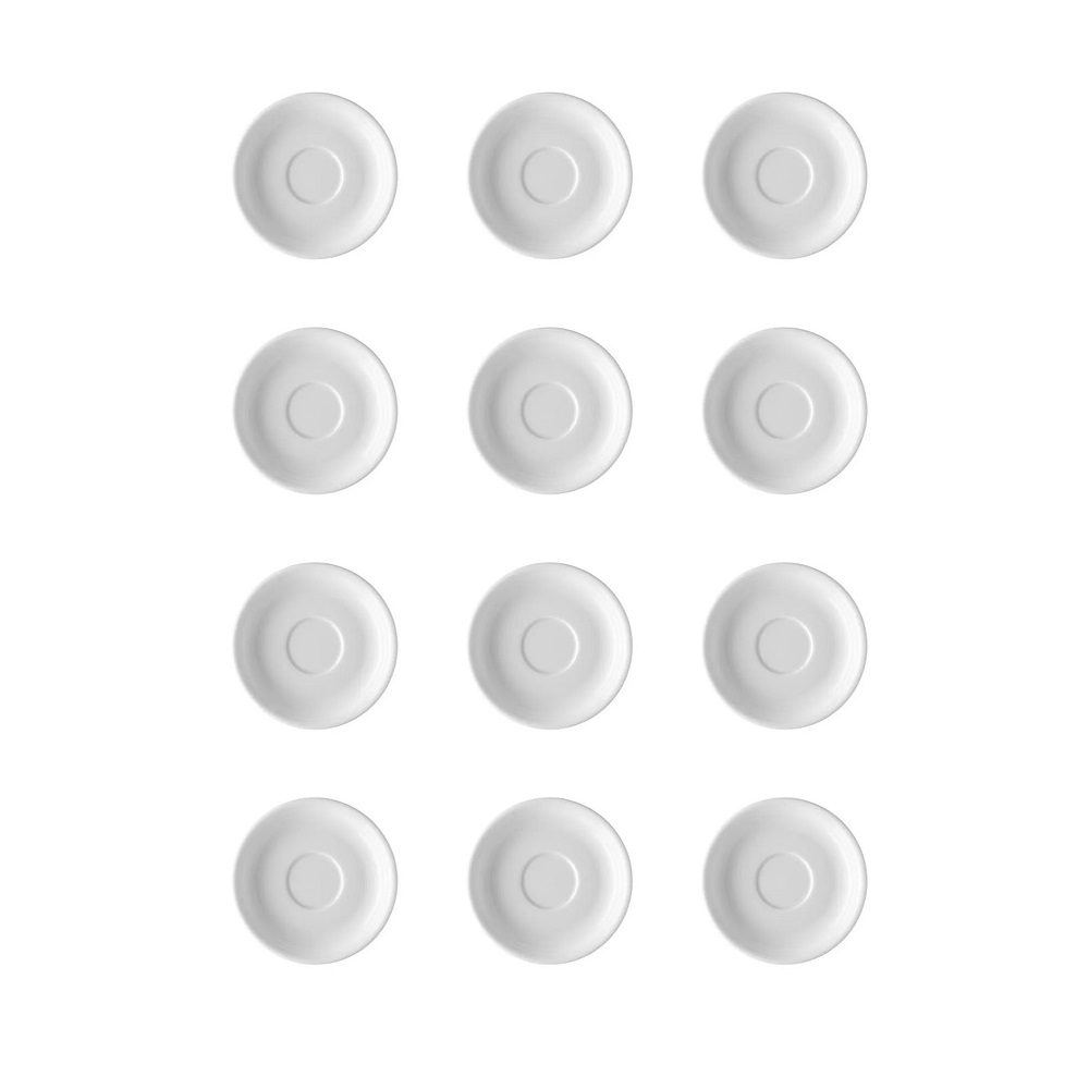 Thomas Trend Weiss Kaffeeuntertasse Ø 14 cm 12er Set