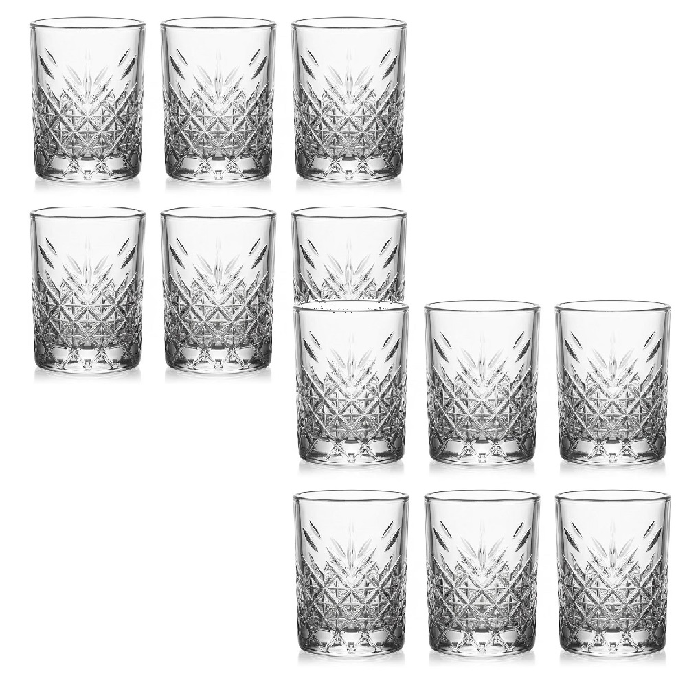 Der-Porzellan-Laden by Pasabahce Timeless Shot/Schnapsglas 12er Set