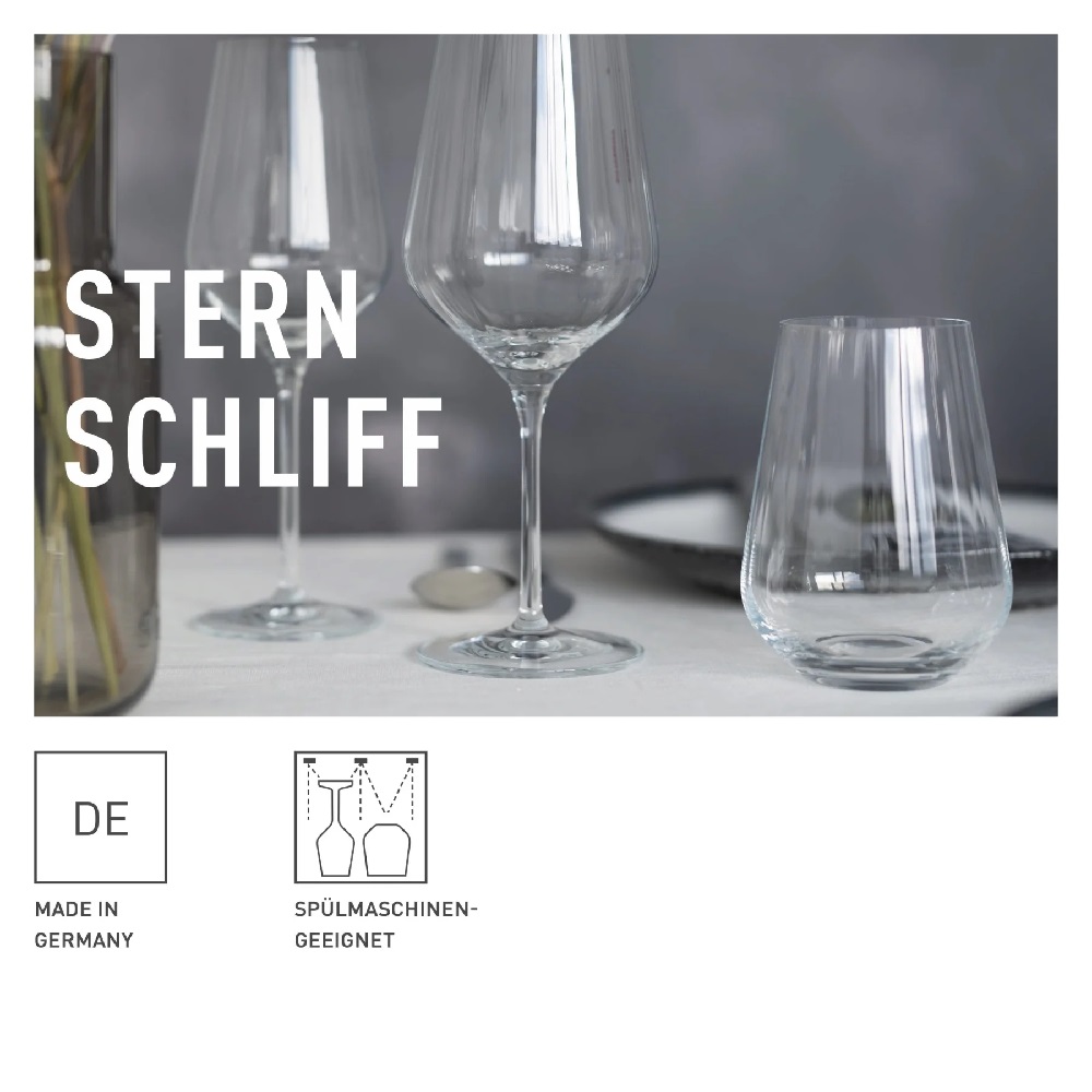 Ritzenhoff Sternschliff Aurelie Rot 12er-Set 2022