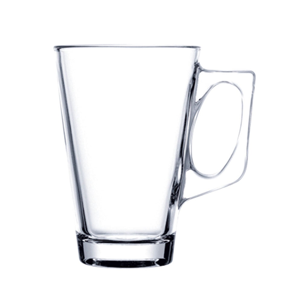 Pasabahce Vela Teeglas mit Henkel 6er Set
