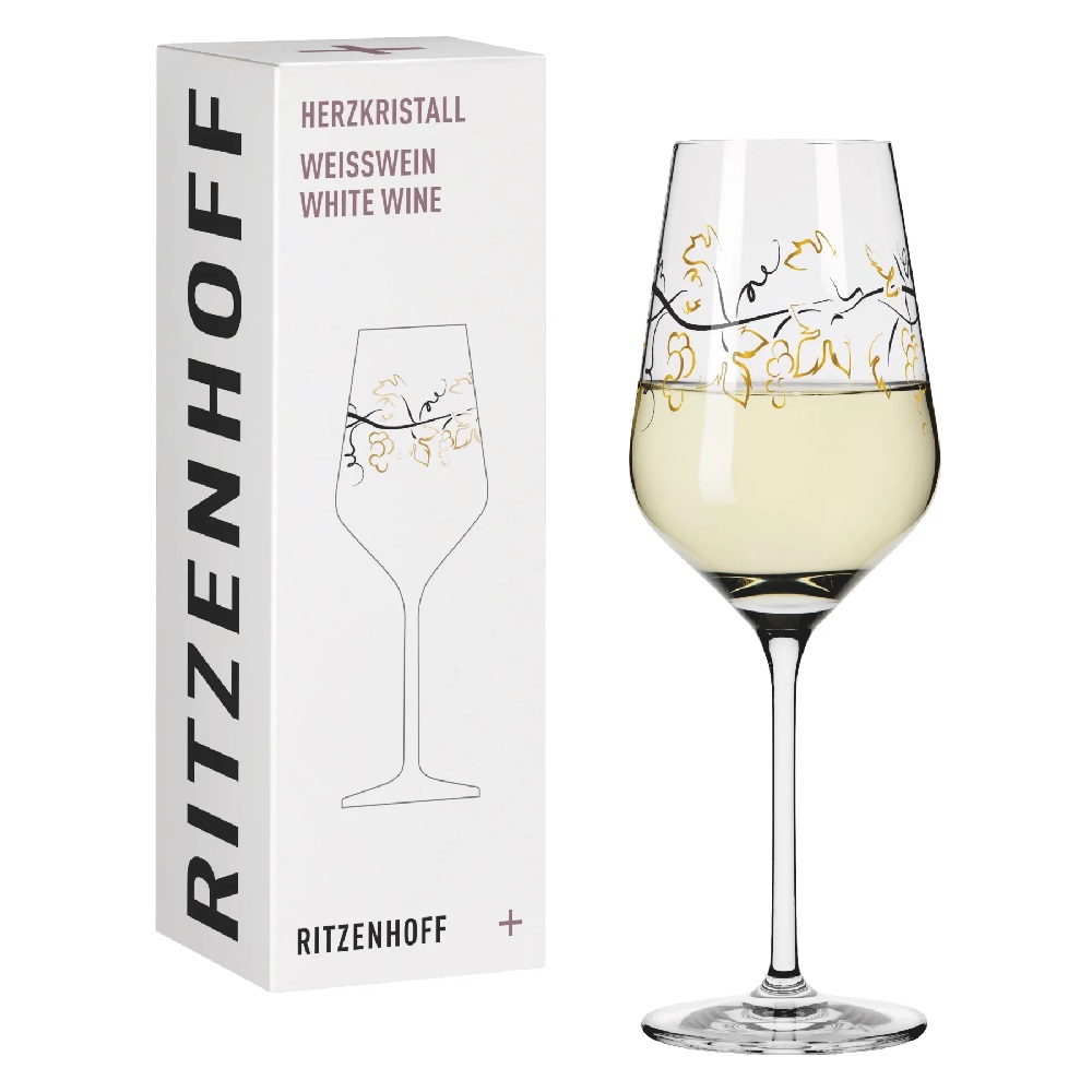 Ritzenhoff Herzkristall Weißwein #12 V. Rea F25