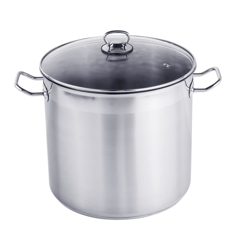 Haushalt International Universaltopf mit Glasdeckel 20L ca. Ø: 30 x H: 28cm