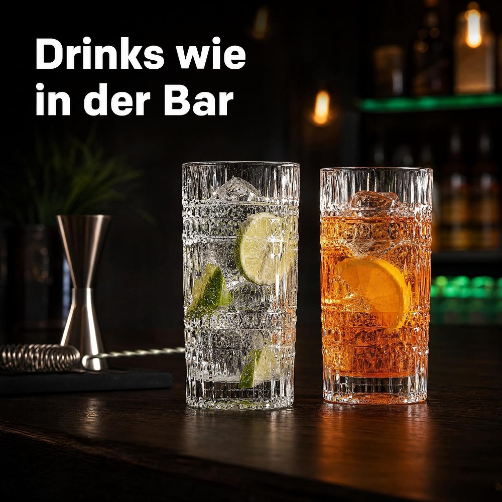 Der-Porzellan-Laden by Nachtmann Ethno Longdrinkglas 4er Set