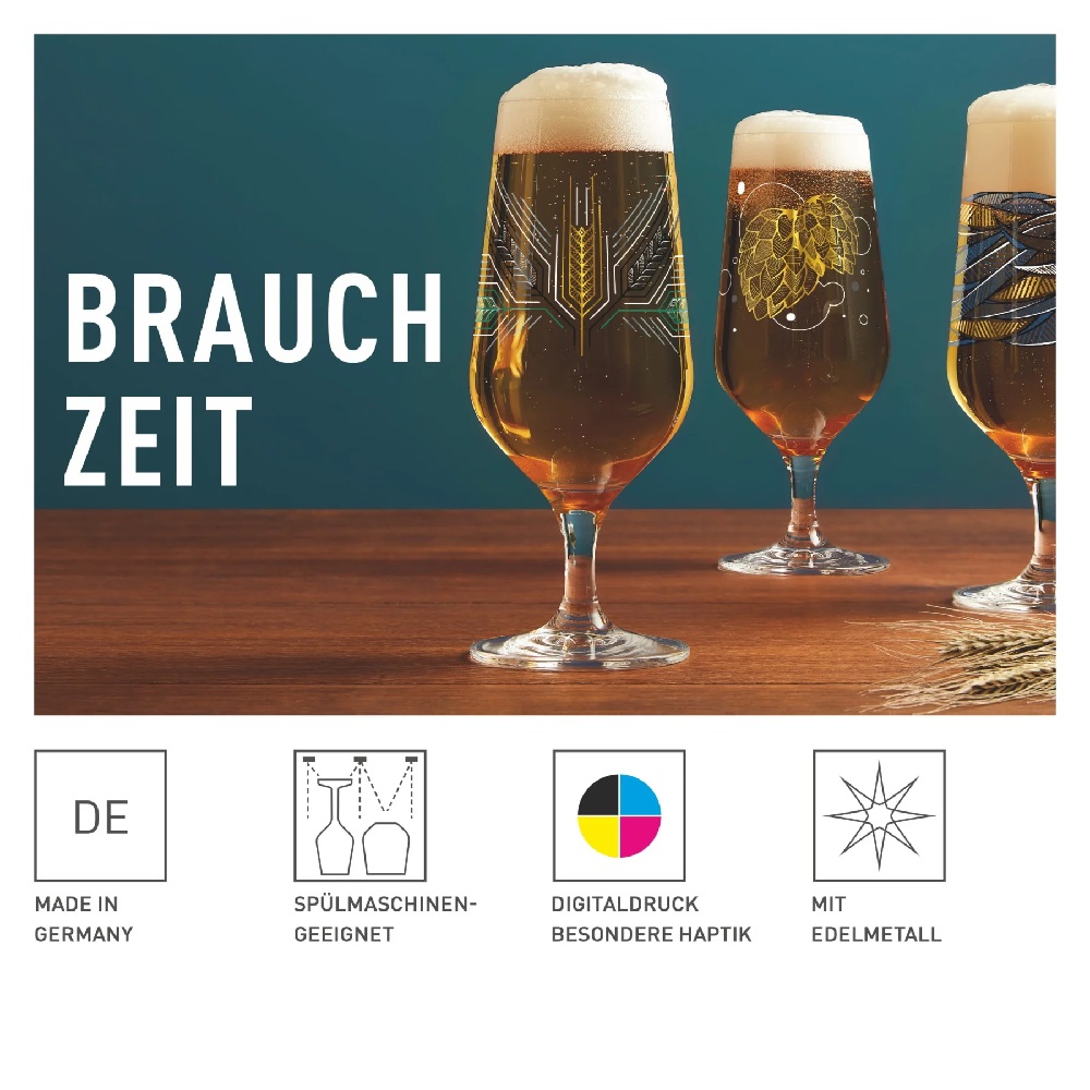 Ritzenhoff Brauchzeit Pils 2er-Set #5 #6 A. Preis F22