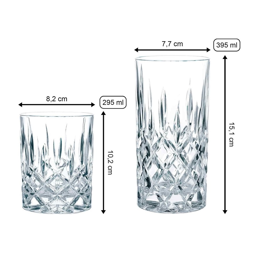 Nachtmann Nobelesse Bargläser-Set 12 tlg.