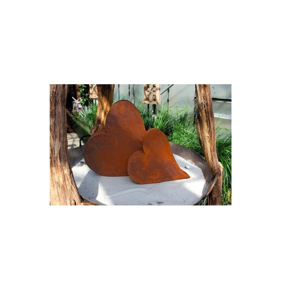 Herz 3D liegend 29 x 31 x 8 cm