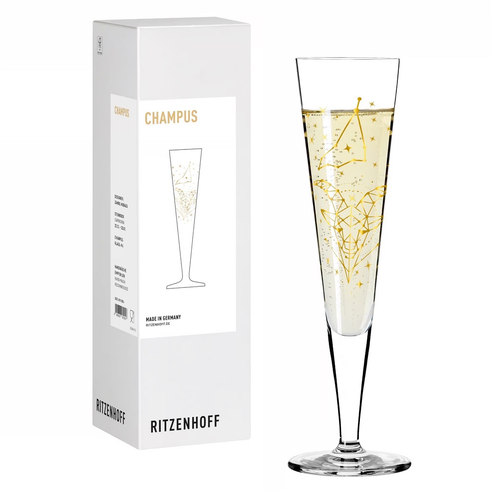 Ritzenhoff Astrologie Champagner #4 Steinbock Z. Mubaza H25
