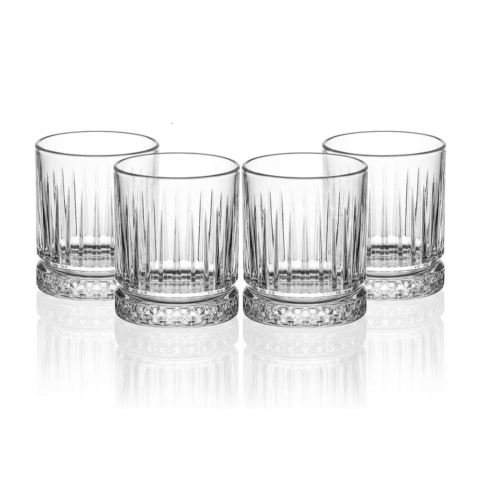 Der-Porzellan-Laden by Pasabahce Whiskybecher 355 ml Elysia 4er Set