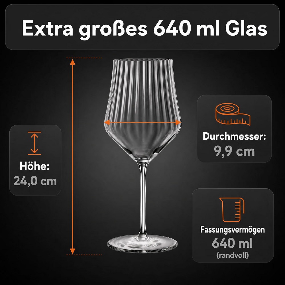 Der-Porzellan-Laden by Nachtmann Aperitivo Spritzglas 640 ml 2er Set