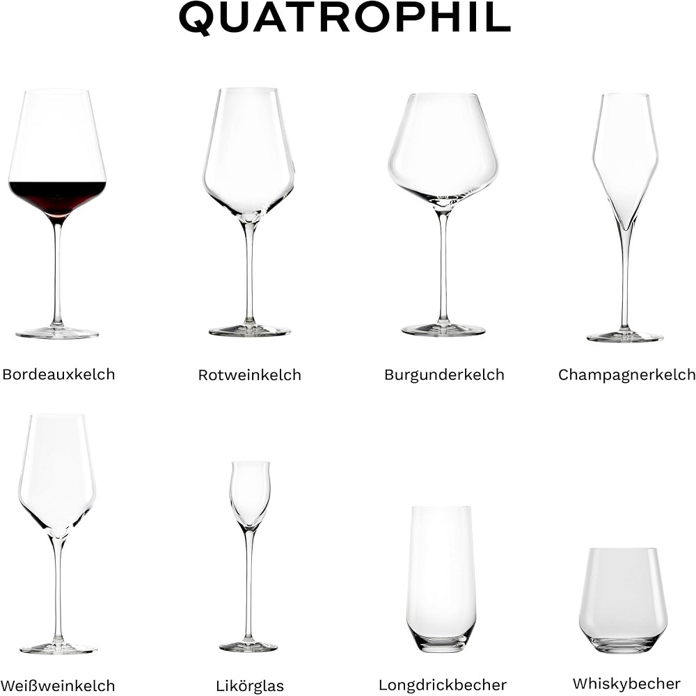 Stölzle Lausitz Quatrophil Bordeauxkelch 6er Set