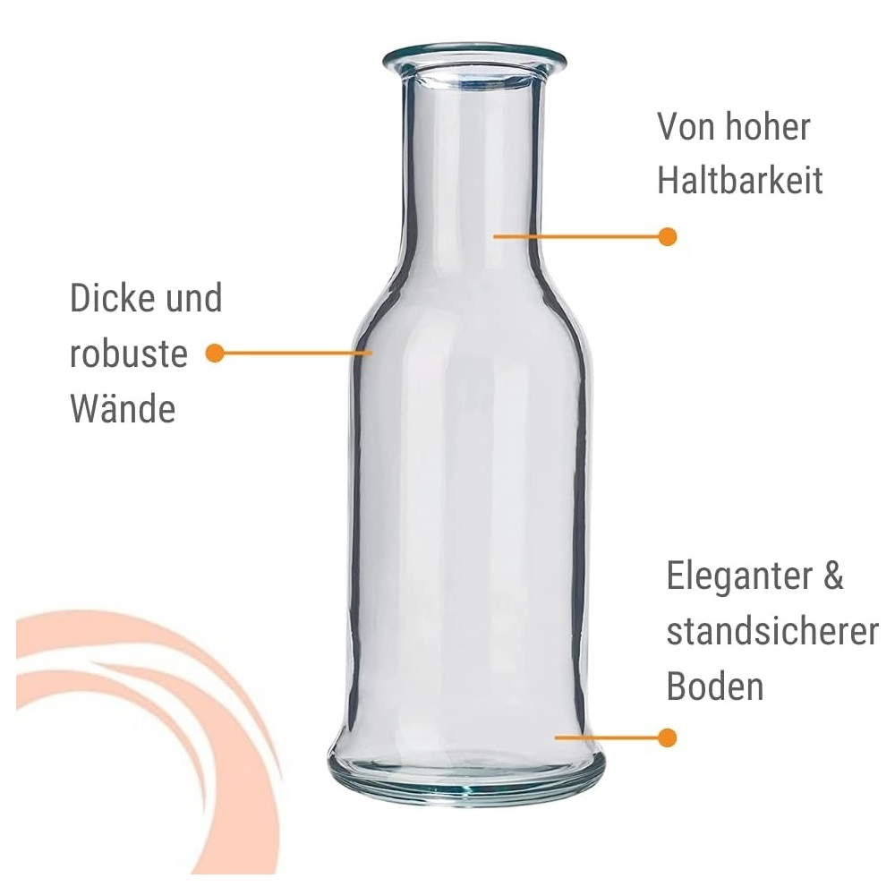 Stölzle Oberglas Purity Karaffe 1 Liter 6er Set