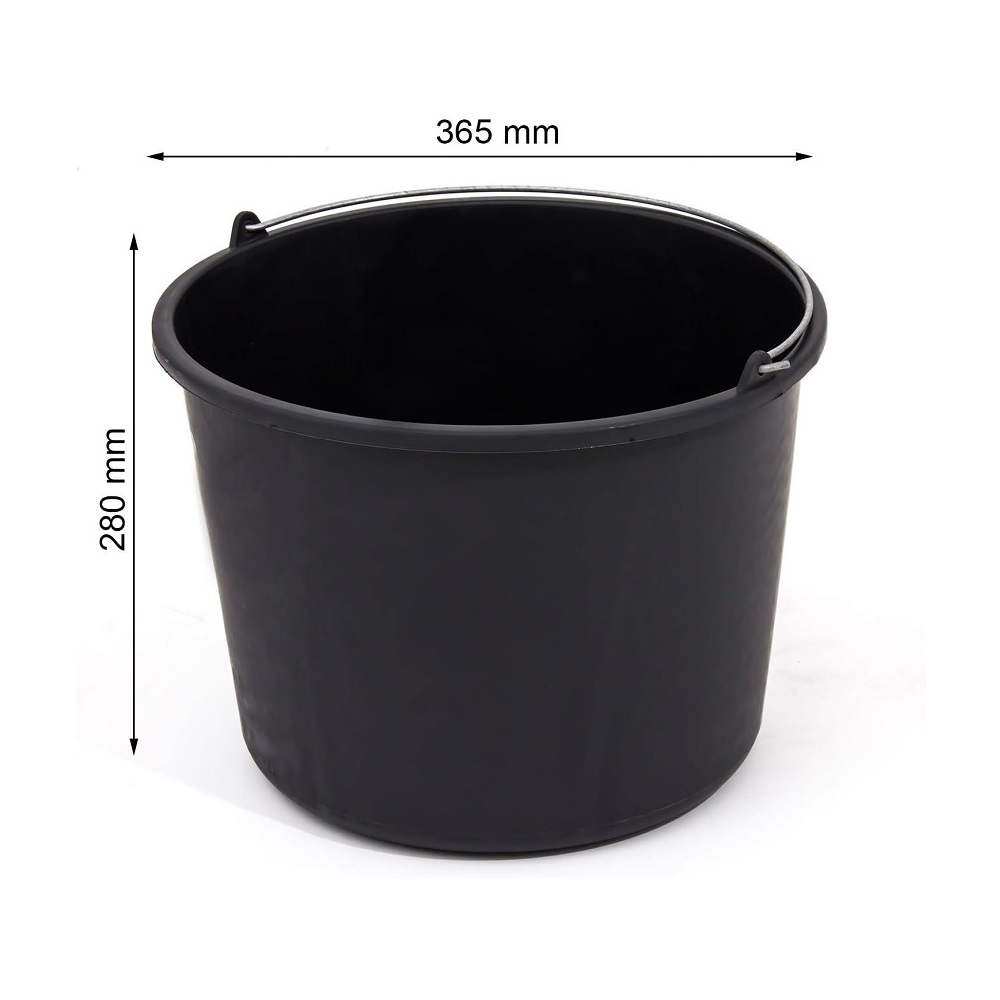 Prosperplast Eimer BUCKET - schwarz