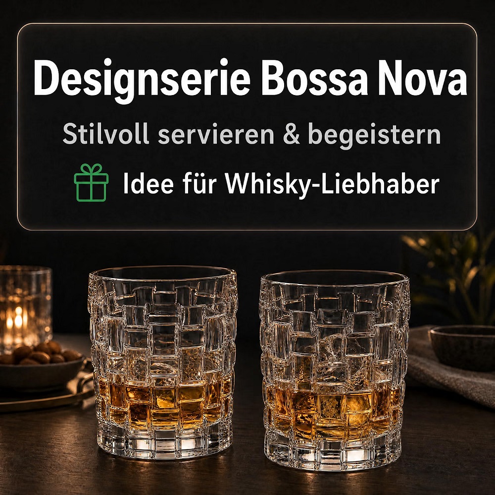 Der-Porzellan-Laden by Nachtmann Bossa Nova Whiskybecher 4er Set