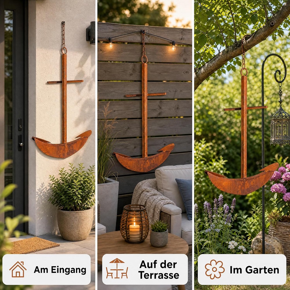 Anker mit Kette