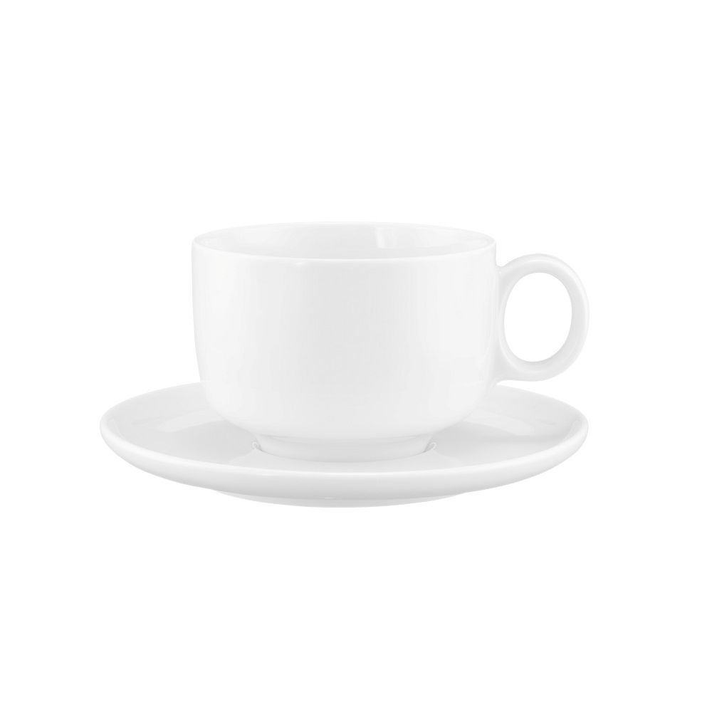 Seltmann Weiden Sento Home weiß Milchkaffeeobertasse 0,35 l mit Henkel