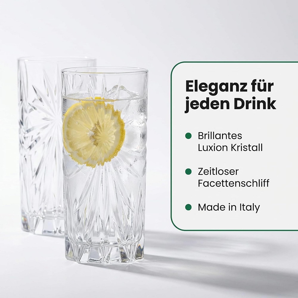Der-Porzellan-Laden by RCR Oasis HB Tumbler 360 ml 6er set