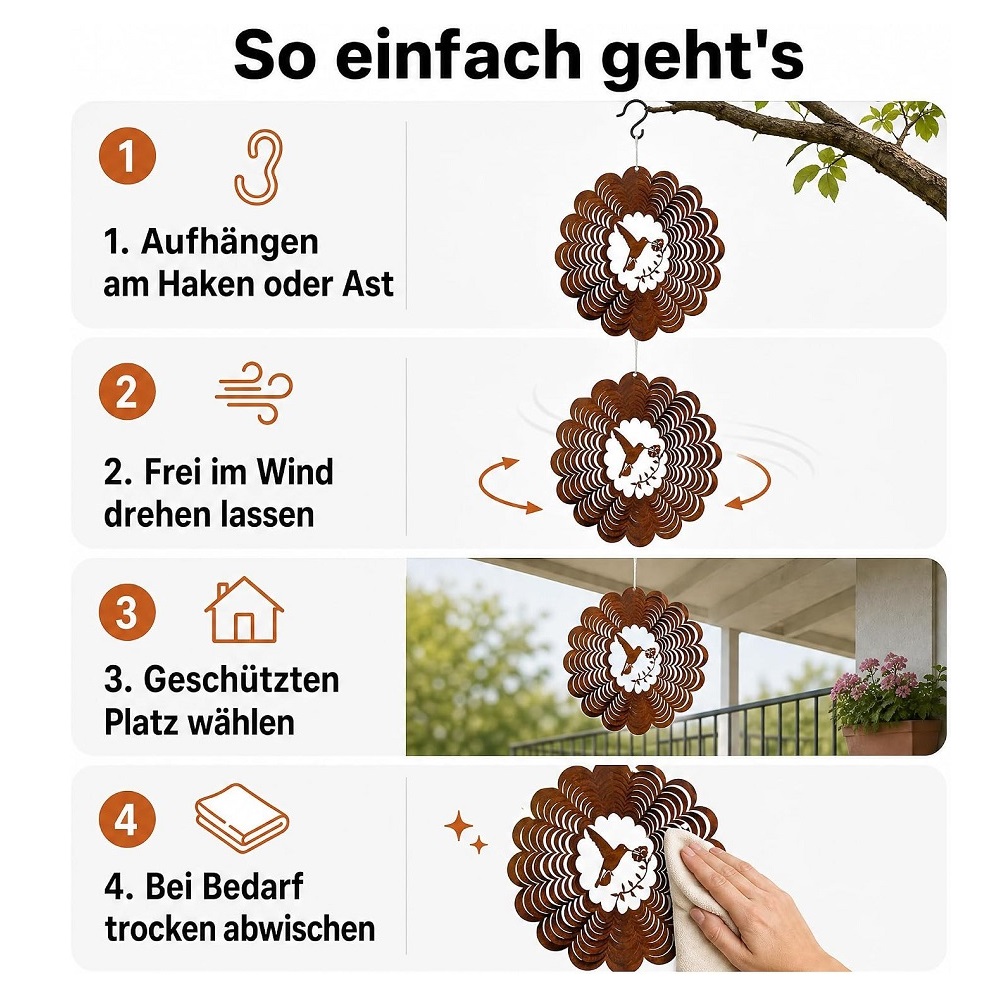 Windspiel "Kolibri"