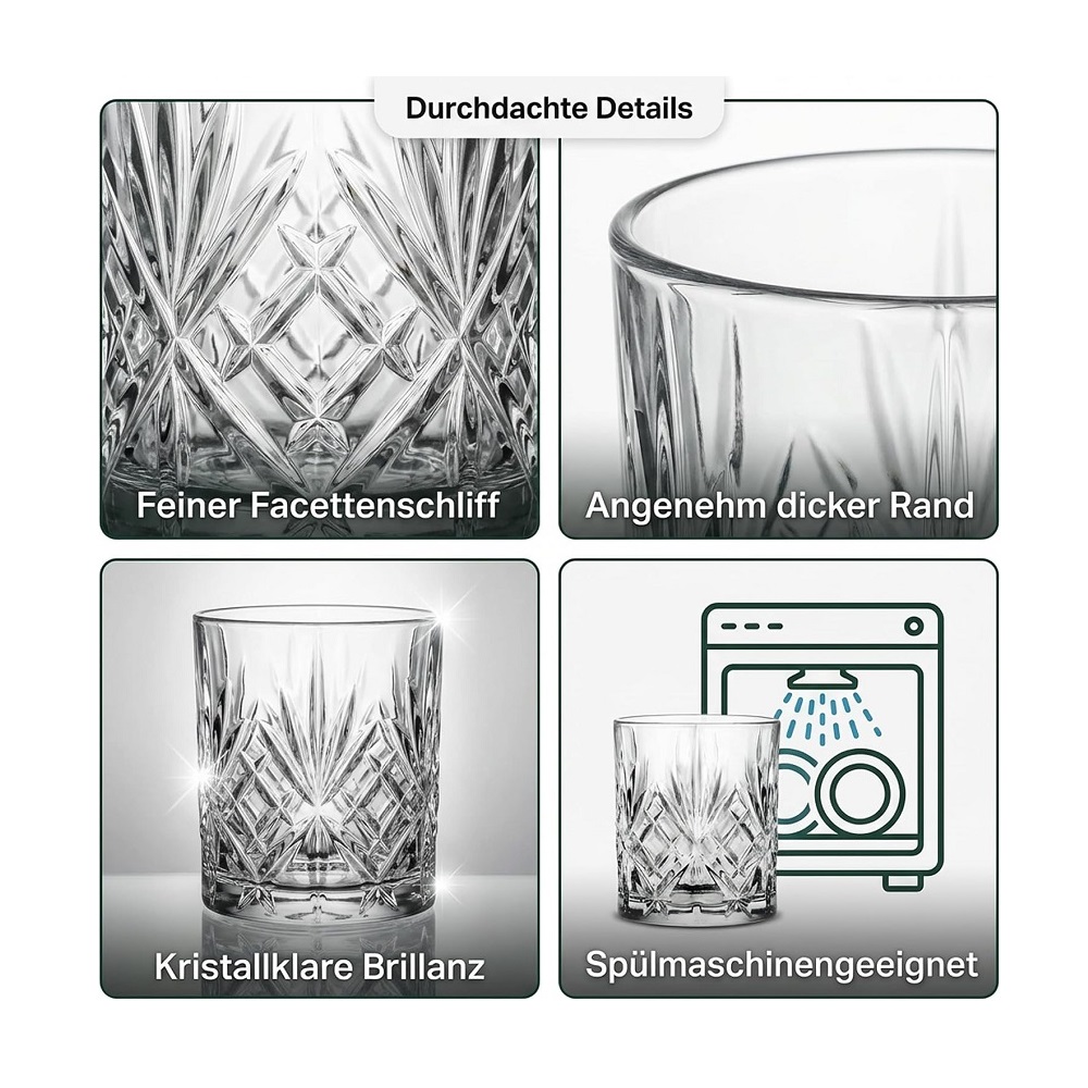 Der-Porzellan-Laden by RCR Melodia OF Tumbler 240 ml 6er Set
