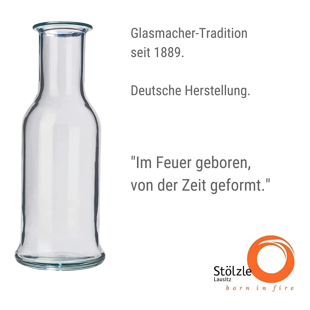 Stölzle Oberglas Purity Karaffe 1 Liter 6er Set