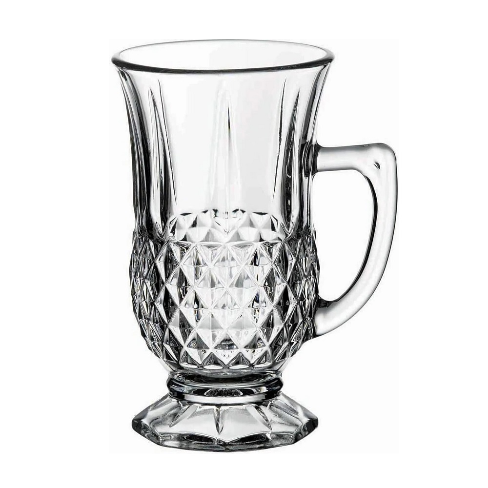 Pasabahce Istanbul Teeglas mit Henkel 6er Set