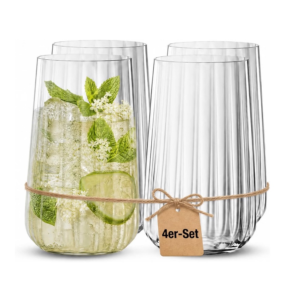 Der-Porzellan-Laden by Spiegelau Lifestyle Longdrinkglas 510 ml 4er Set