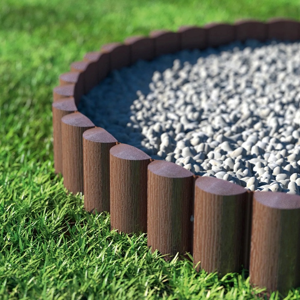 Cellfast Gartenpalisade STANDARD 41,4 m braun