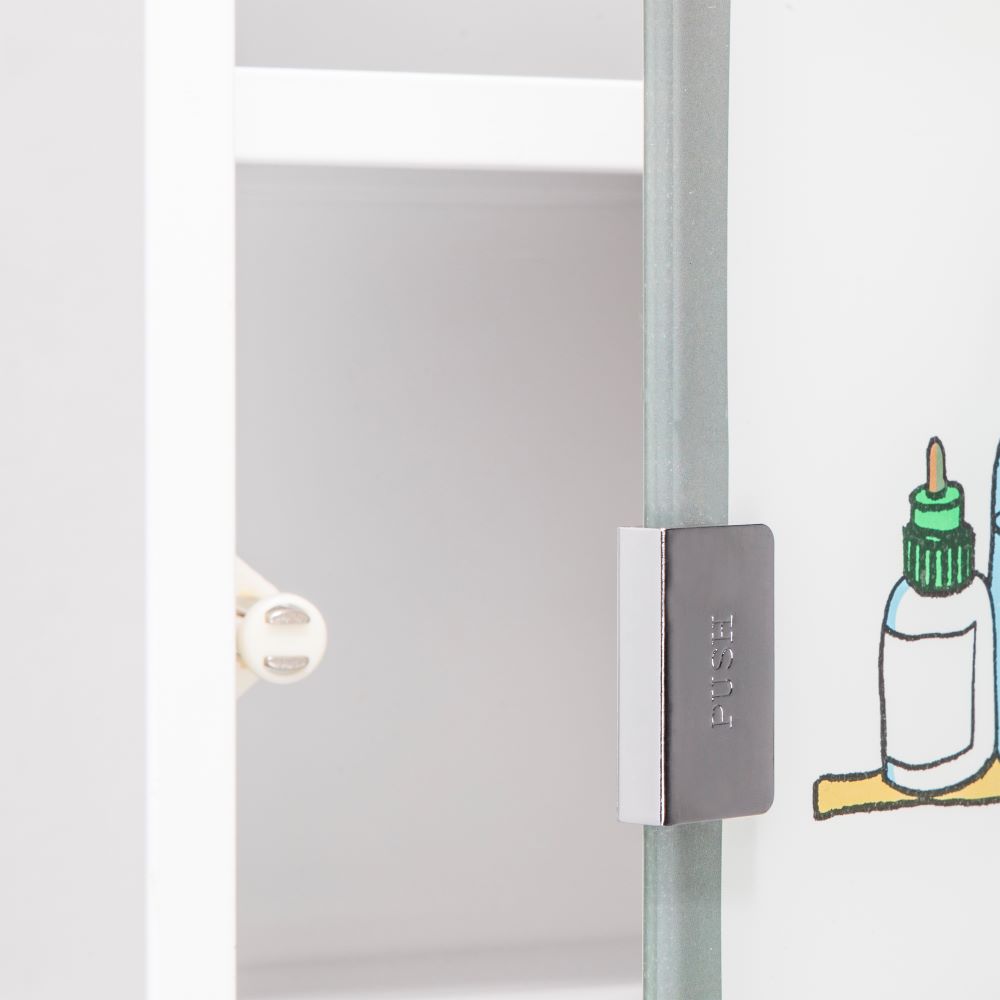 Haushalt International Medizinschrank, bedruckt