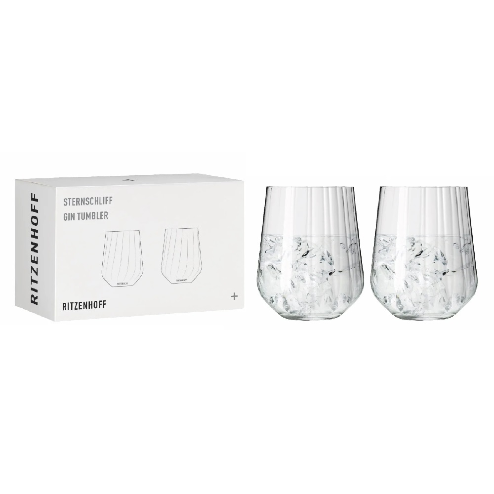 Ritzenhoff Sternschliff Gin Tumbler 2er #1 F22