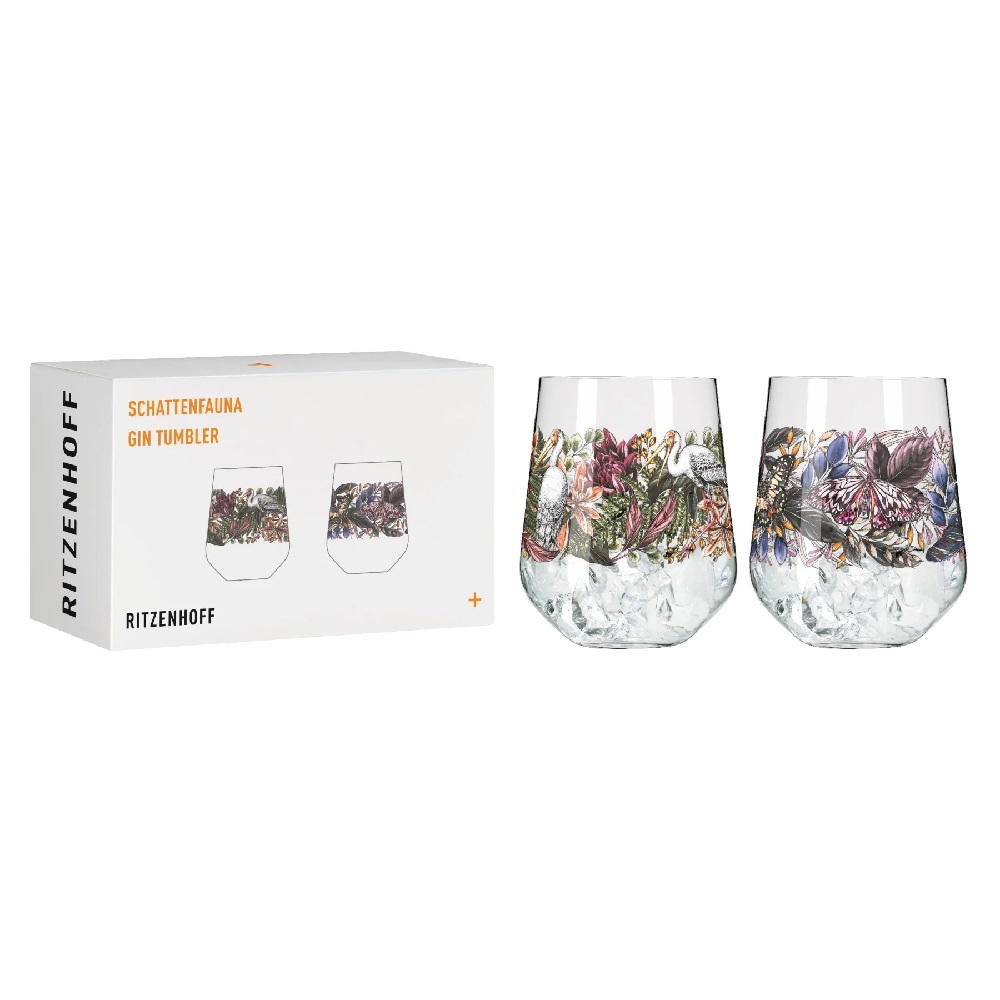 Ritzenhoff Schattenfauna Gin Tumbler 2er #1 #2 M.EnterriosF21