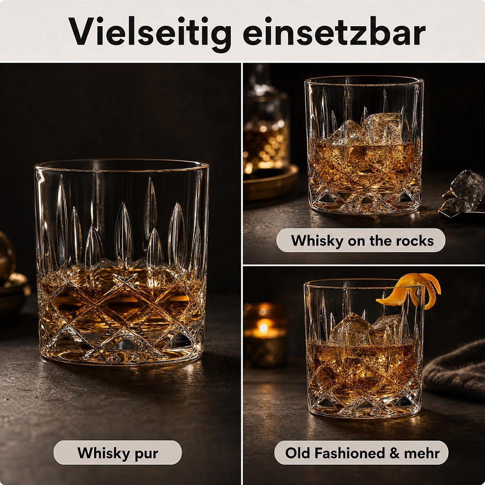 Der-Porzellan-Laden by Nachtmann Noblesse Whiskyglas SOF 4er Set