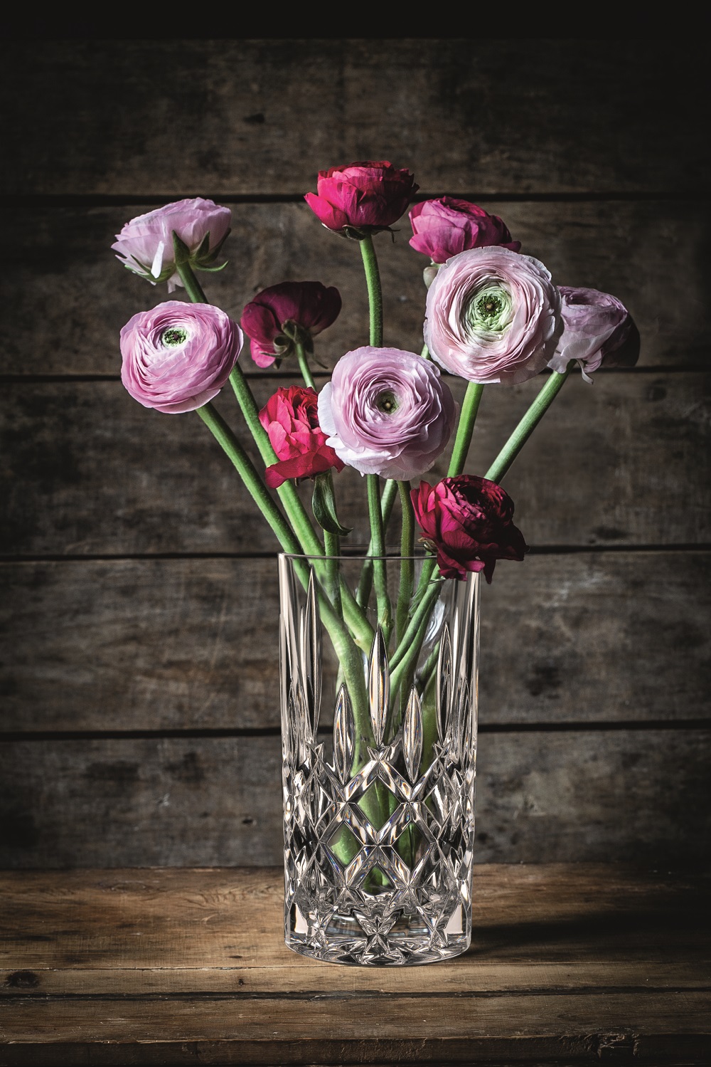 Nachtmann Noblesse Vase/Windlicht 23 cm hoch
