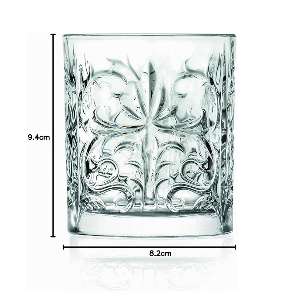 RCR Tattoo Whiskyglas 330 ml 6er Set