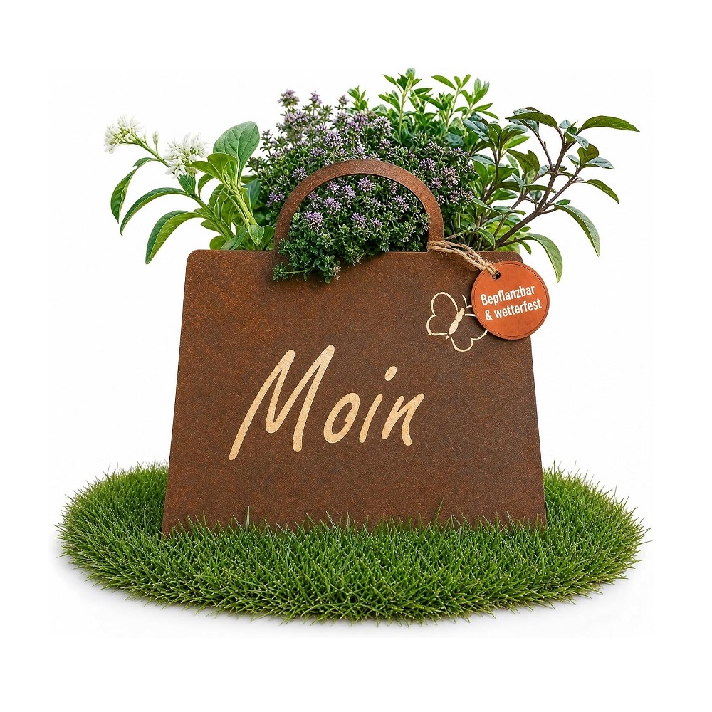 Tasche zum Bepflanzen 'Moin' 32x27x12cm