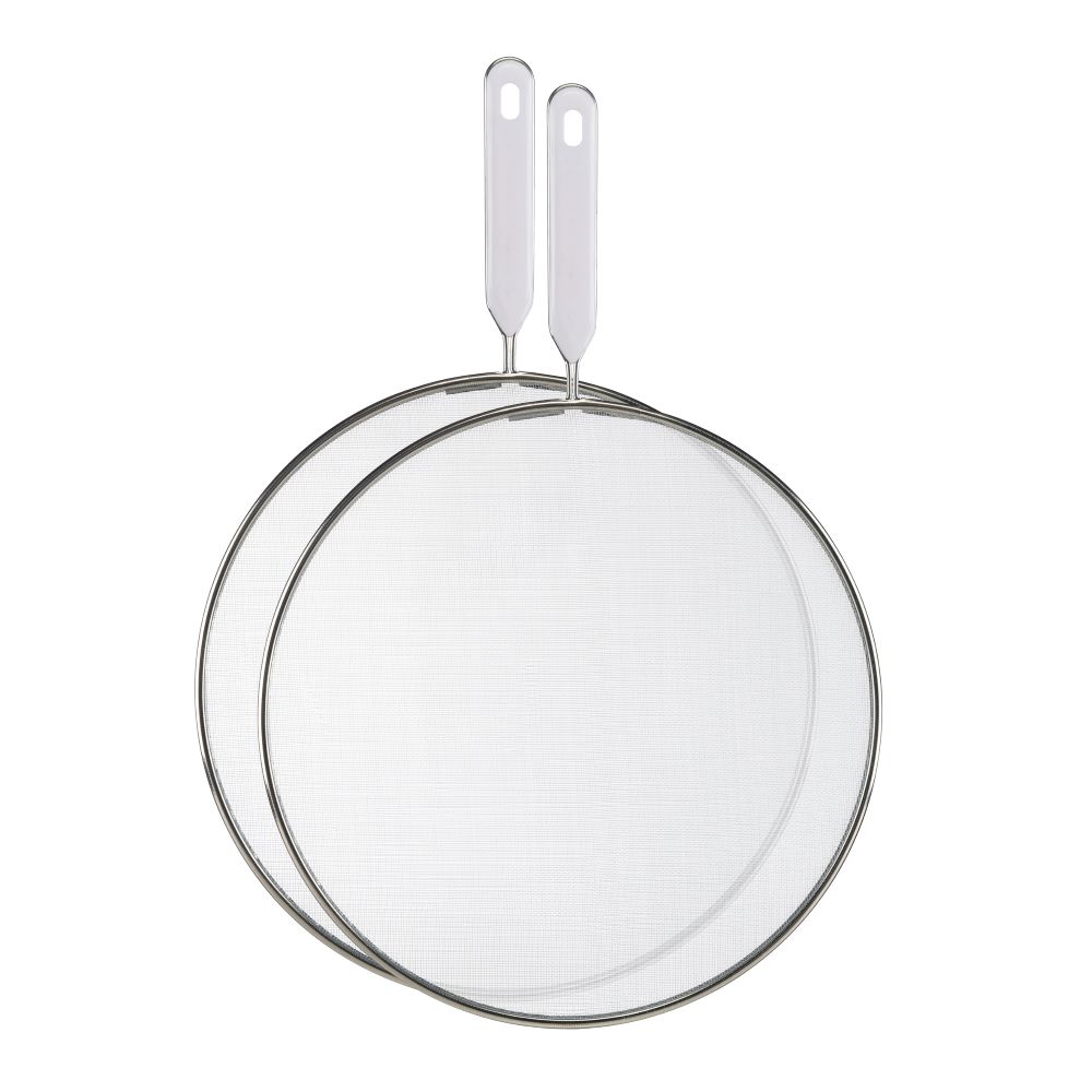Haushalt International Pfannenspritzschutz 2-tlg. Maße: ca. Ø: 25 und 29cm