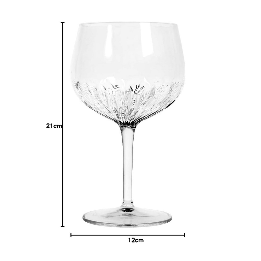 Luigi Bormioli Mixology Spanish Gin Tonic Glas 800 ml 6er Set