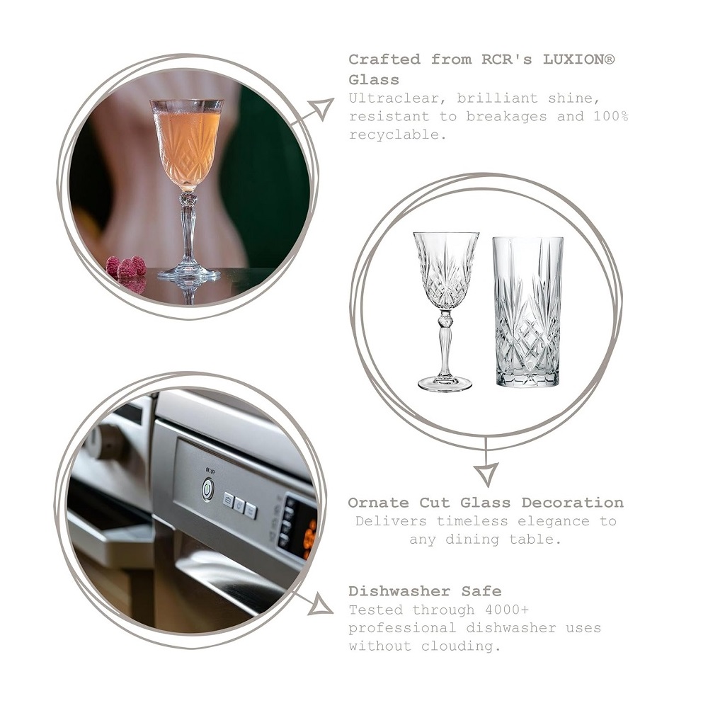 RCR Melodia Coupette 160 ml 6er Set