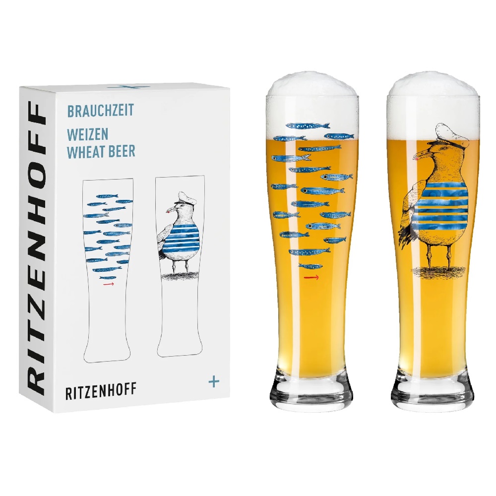 Ritzenhoff Brauchzeit Weizen 2er #13 #14 D. Garreton H22