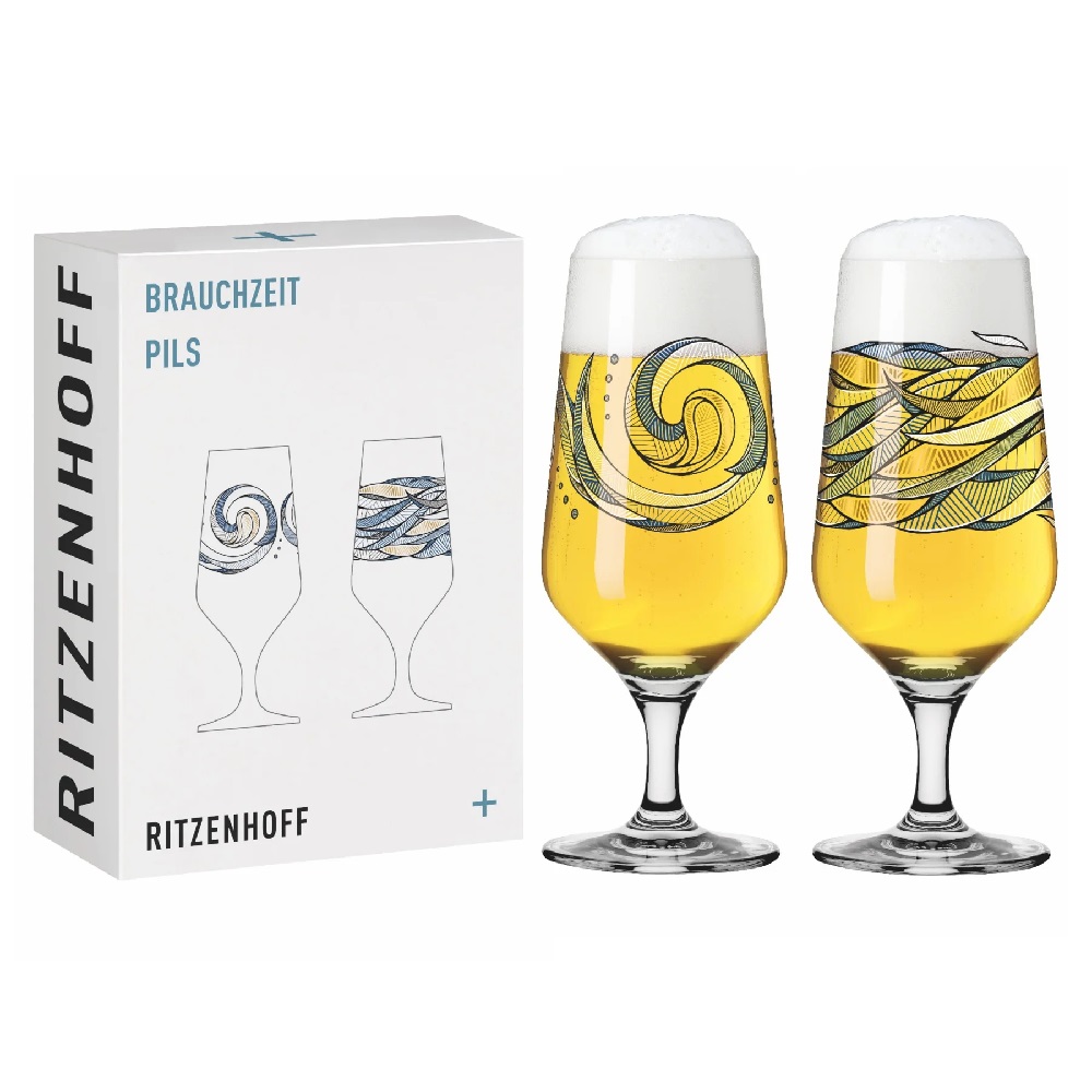 Ritzenhoff Brauchzeit Pils 2er-Set #3 #4 A. Preis F22