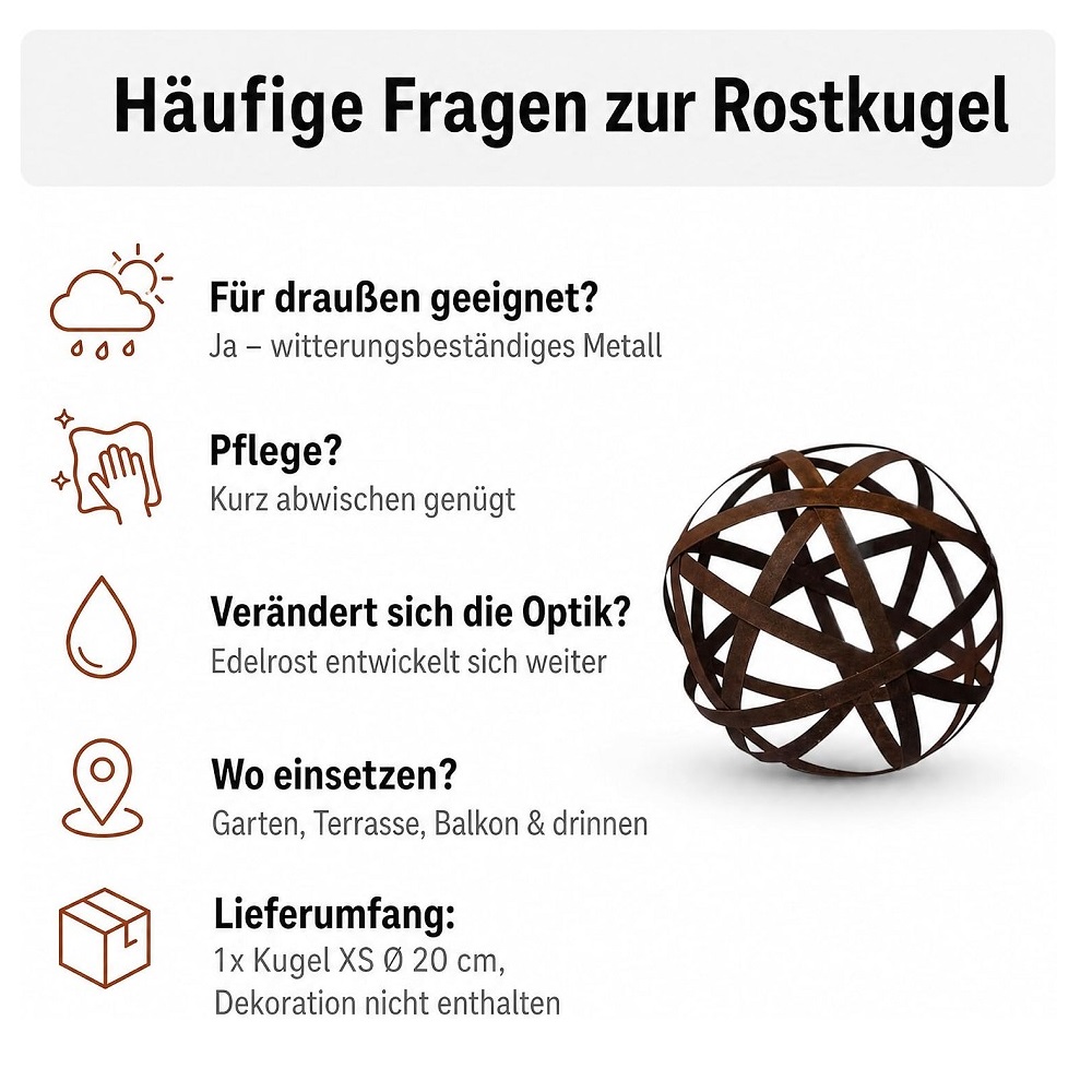 Der-Porzellan-Laden Kugel 20 cm